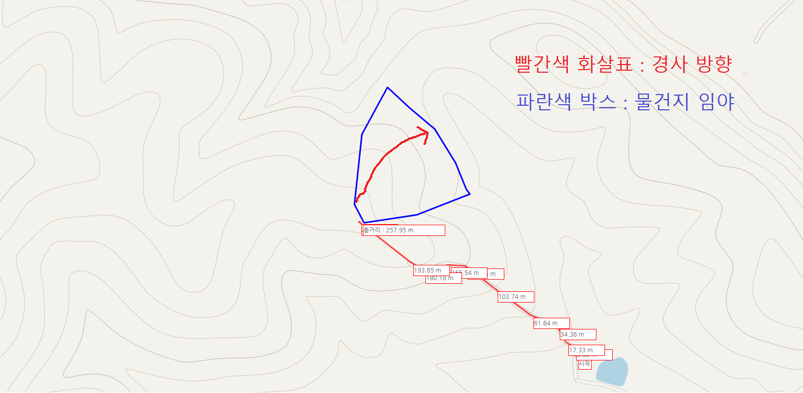 (묘지, 임업 추천) 영천시 매산동 임야 매매. 차에서 내려 10분 거리. 매물 사진 3