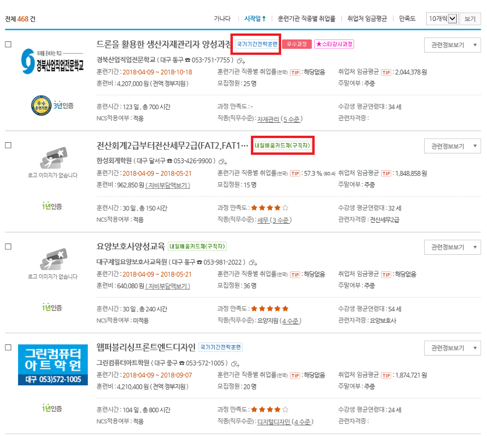 <취업성공패키지 참여> 조경 배우고 싶어 공동주택수목관리사 교육듣습니다. 매물 사진 4