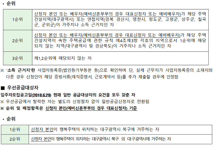 <대구 연경 A3 블록 행복주택 입주자 모집> 대학생, 청년, 신혼부부, 고령자, 주거급여수급자 대상 매물 사진 9