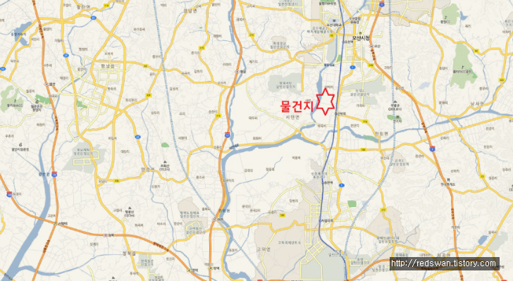 (토지매매.투자용) 평택시 진위면 진위역 인근. 약 1,220평 / 평당 65만원 매물 사진 3