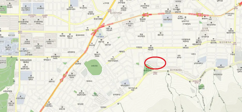 <대구 남구 대명동 앞산 \"신축 상가 분양 5건, 임대 9건\"> 준공 완료 / 신축 상가 분양 및 임대