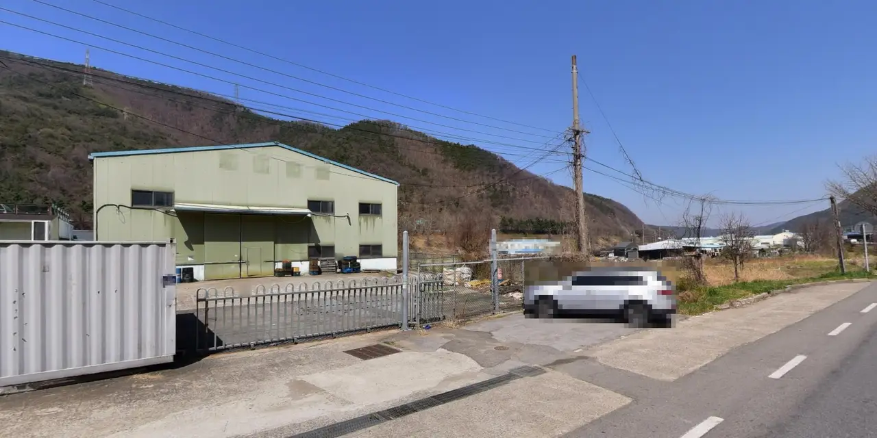 (칠곡군 가산면 공장매매) 대지 300평. 건평 119평.