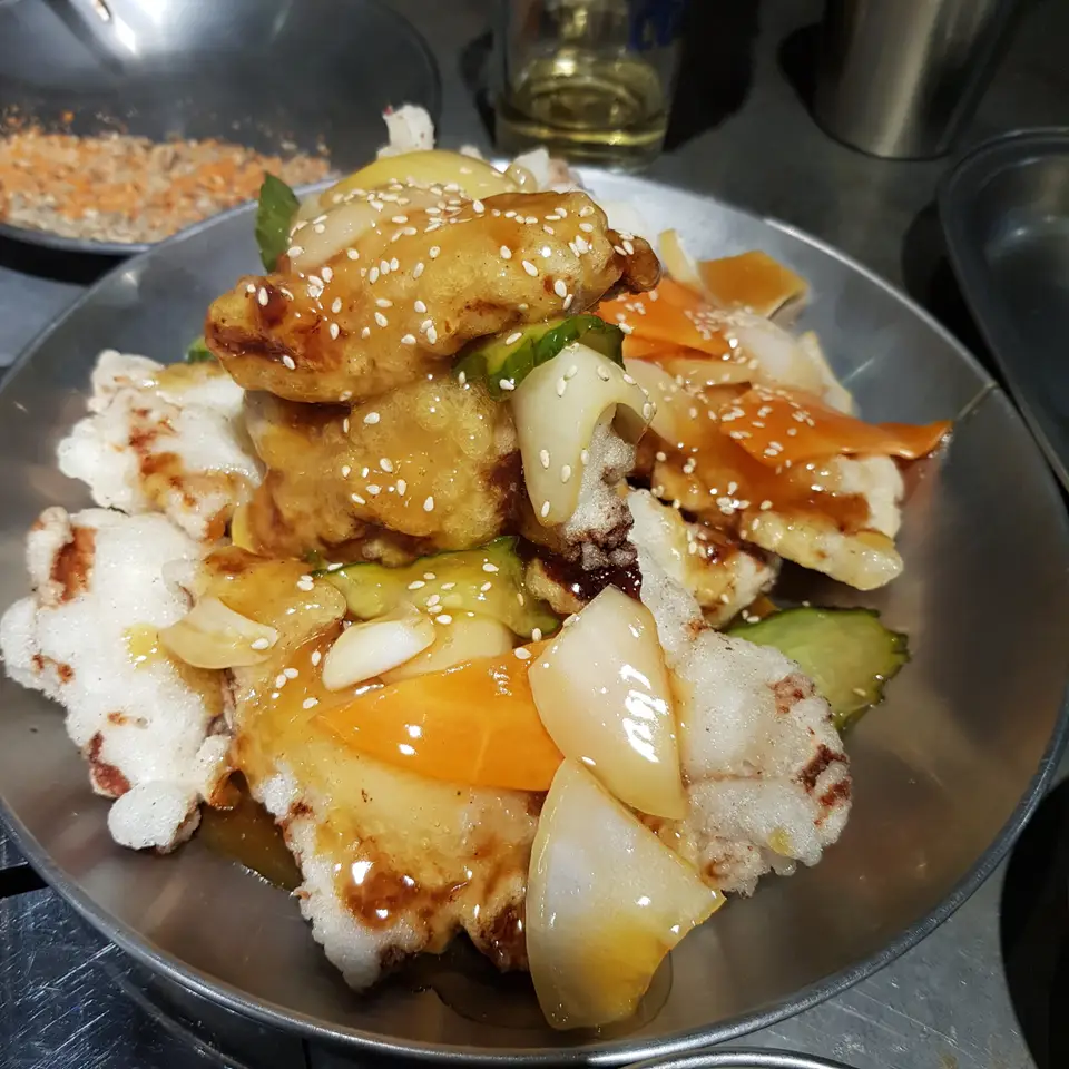 (5점) 수성구 범어동 양갈비, 꿔바로우(찹쌀탕수육) 맛집 '뭐양' 작업 사진 12