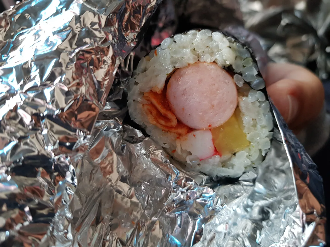 (5점) 대구 수성구 만촌동 수성대학교 김밥 맛집 '삼오당어머니김밥' 작업 사진 5