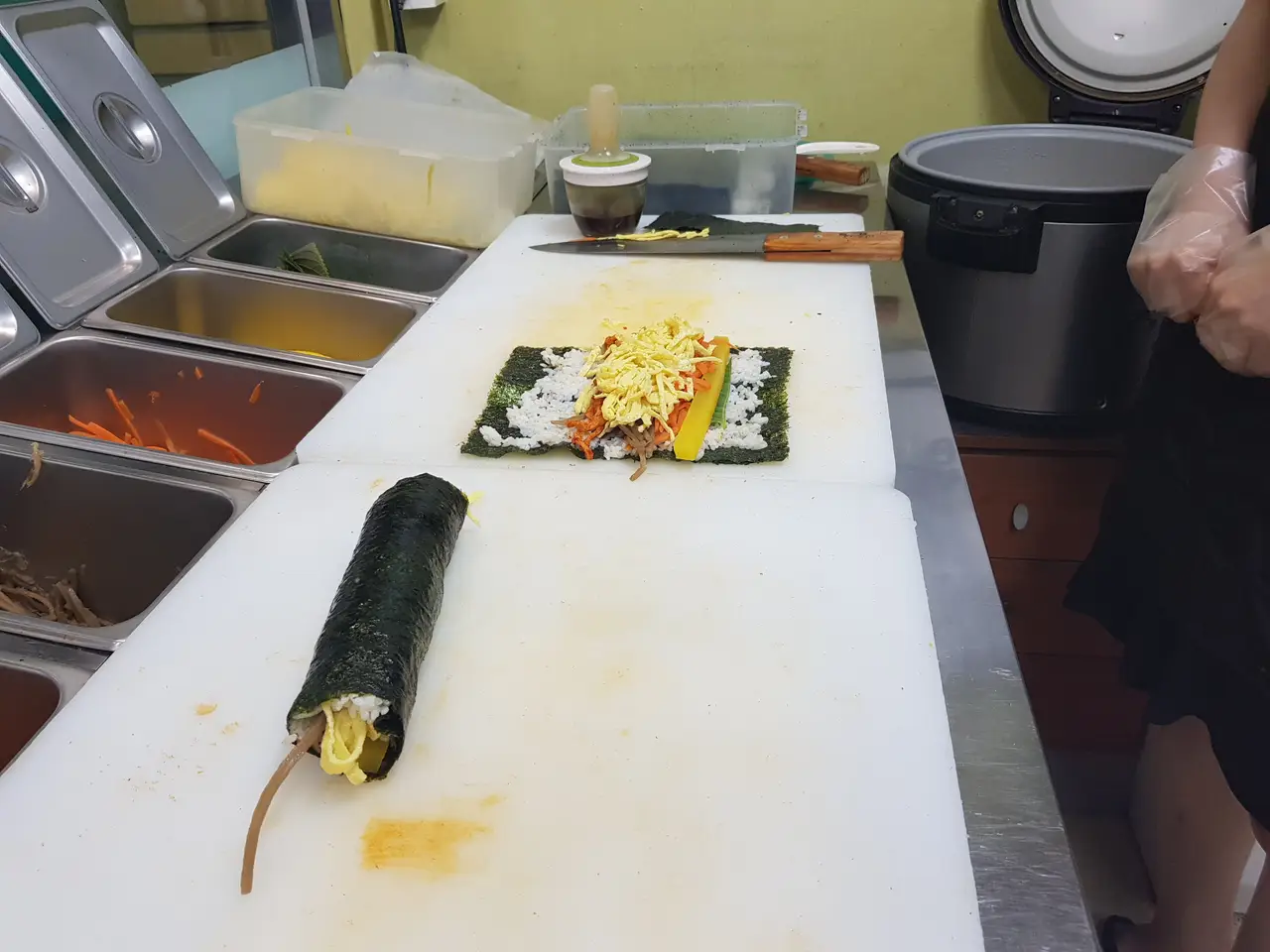 (5점) 대구 수성구 매호동 시지 김밥 맛집 '손여사네' 강추하는 김밥집 작업 사진 3