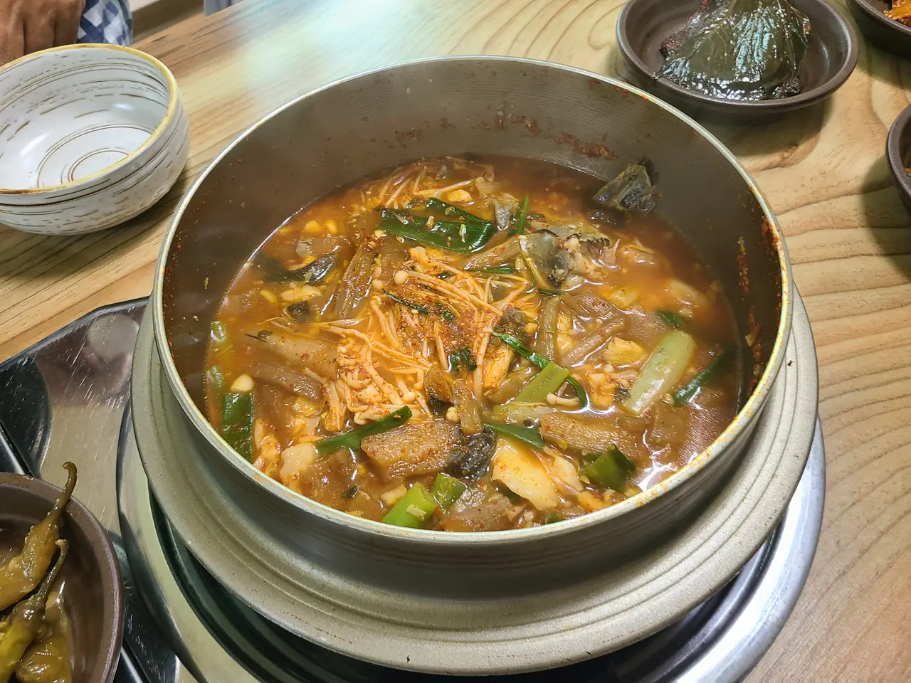 3점. 영천시 화남면 민물 매운탕 맛집. 물자리매운탕. 작업 사진 5