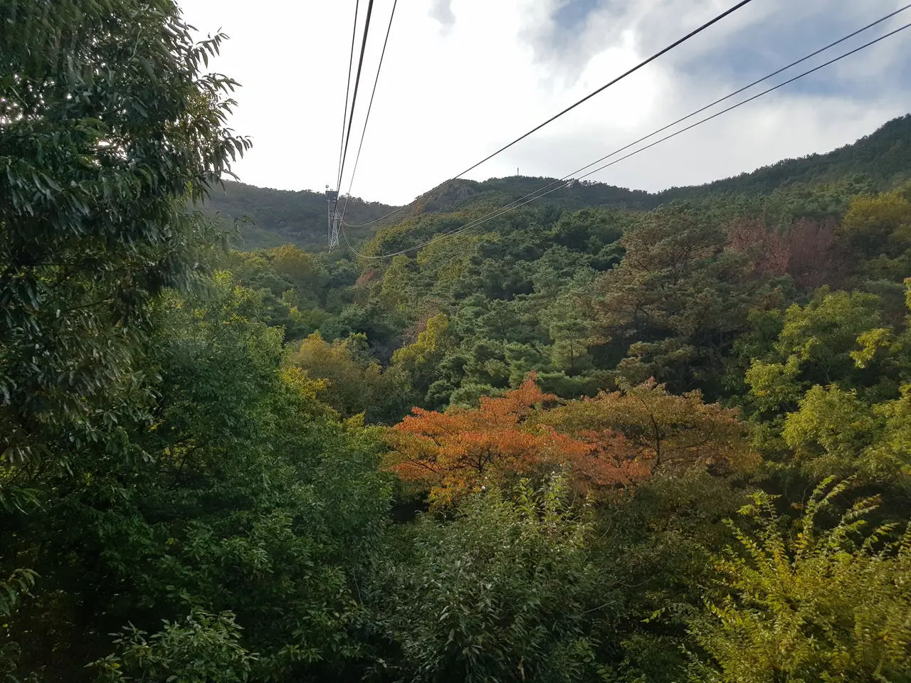 (4점) 대구 남구 앞산 케이블카. 케이블카 타고 올라간 앞산과 낙동강승전기념관 작업 사진 14