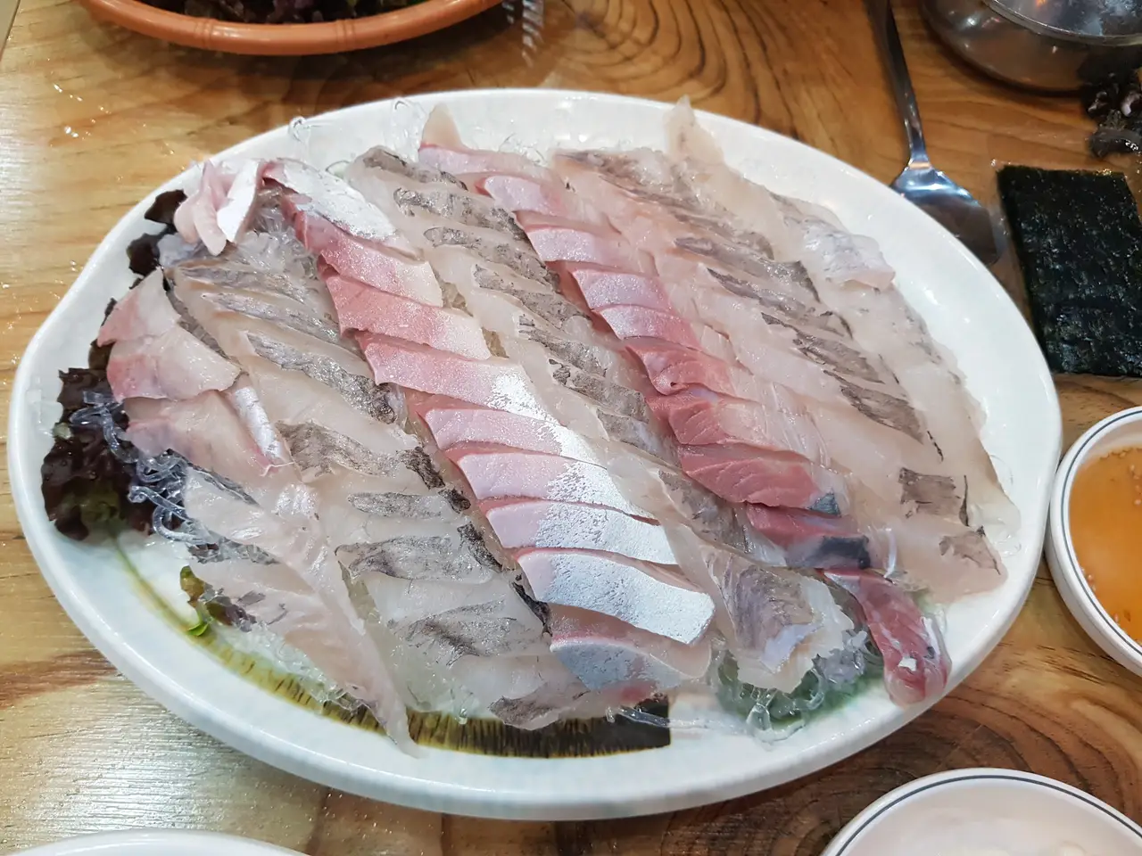 (5점) 인천 서구 연희동. 청라 회 맛집(우럭+방어) '하나수산' 작업 사진 8