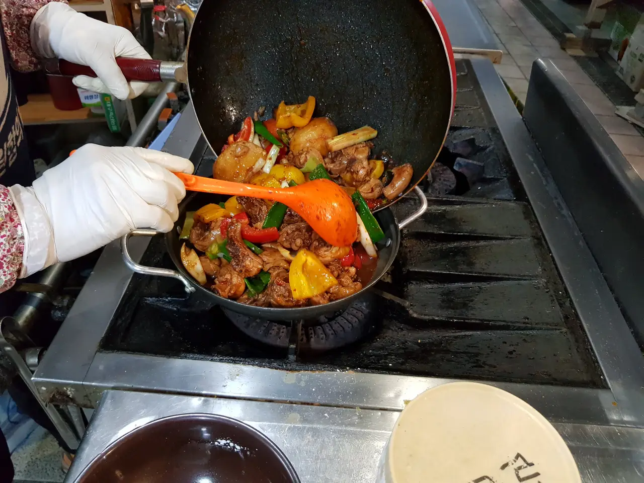 대구 송현주공시장 맛집. 금강산식당 작업 사진 8