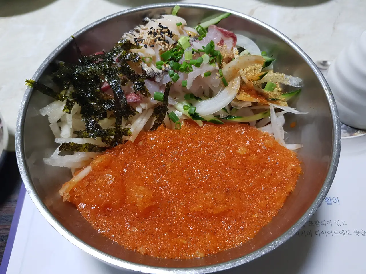 (5점) 경산시 진량읍 신상리 기본에 충실한 물회 맛집 '금상 횟집' 작업 사진 7