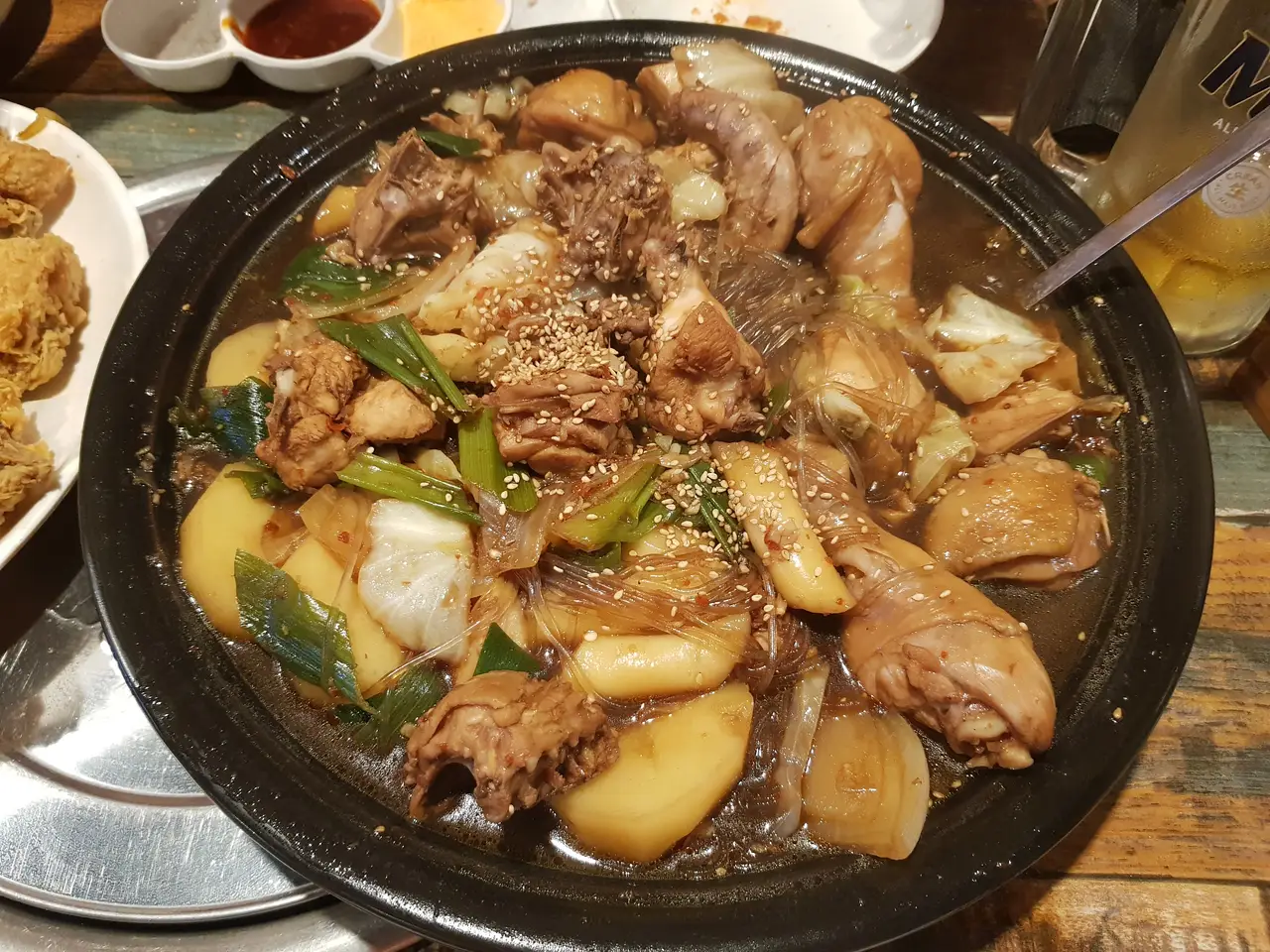(5점) 대구 수성구 범어동 간장/후라이드치킨, 능이버섯찜닭 맛집 '워니통닭' 작업 사진 4
