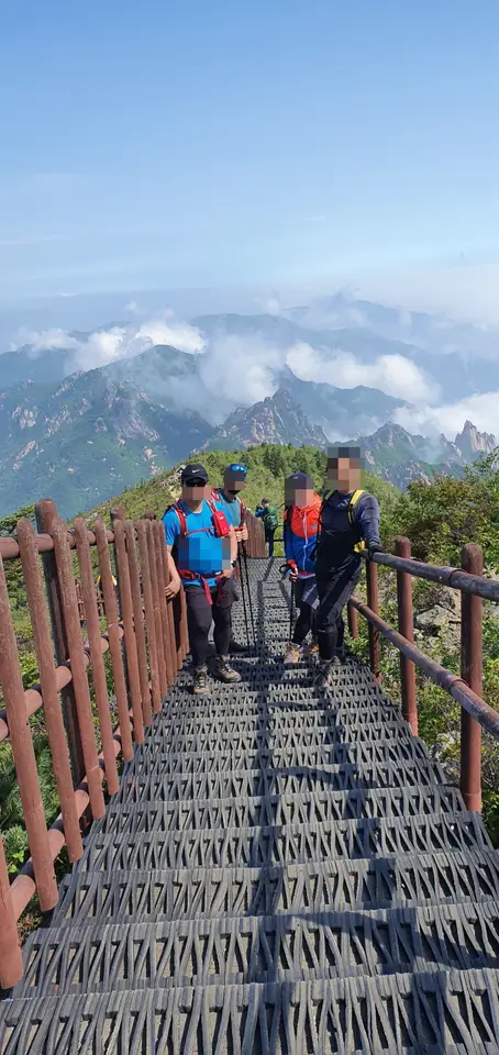(5점) 6월 설악산 무박2일 등산 (오색->대청봉->소청->봉정암->영시암->백담사 코스) 작업 사진 20