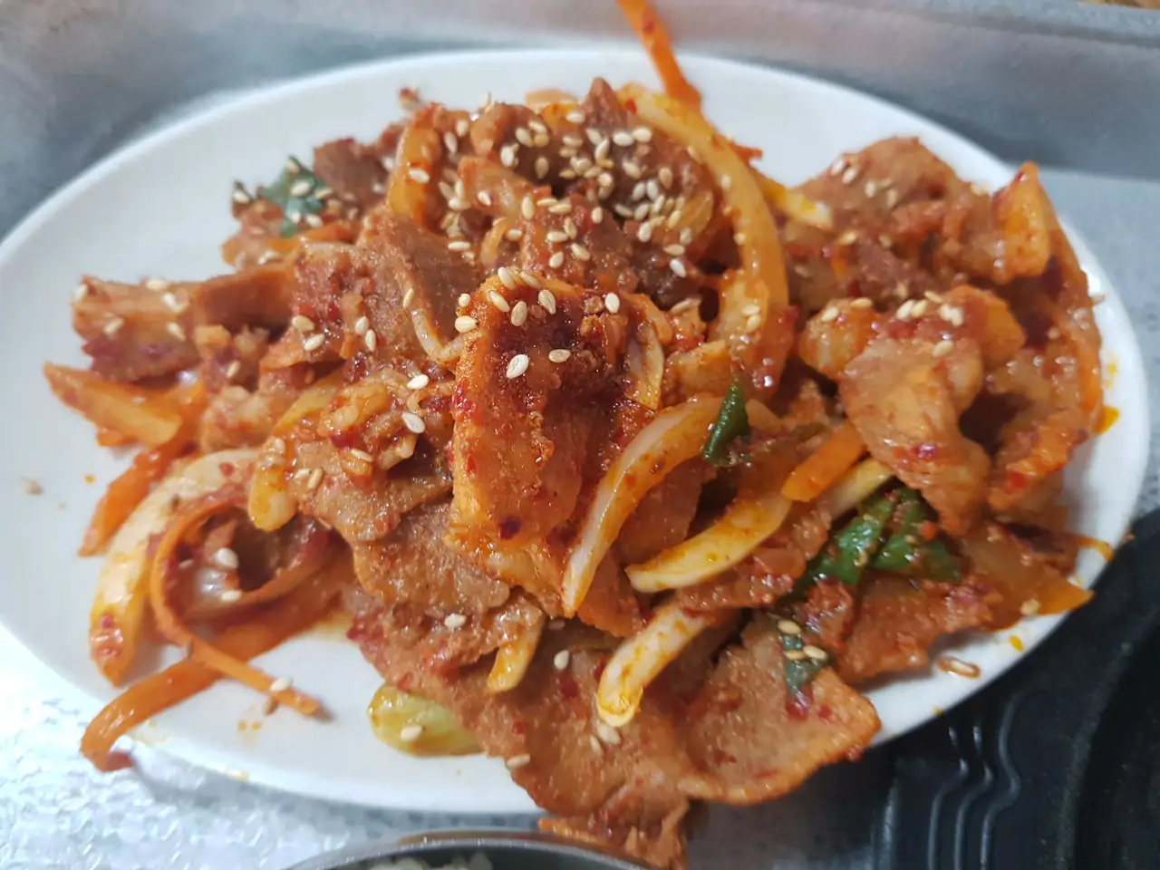 (5점) 경산 진량읍 평사리 대구대학교 한식 맛집 '왕이모네식당' 작업 사진 9