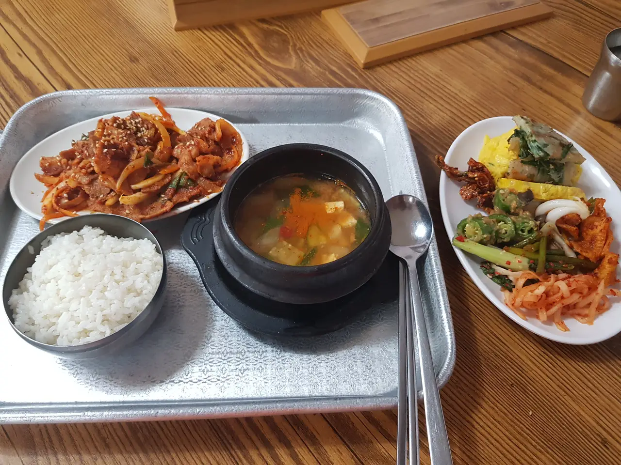 (5점) 경산 진량읍 평사리 대구대학교 한식 맛집 '왕이모네식당' 작업 사진 8