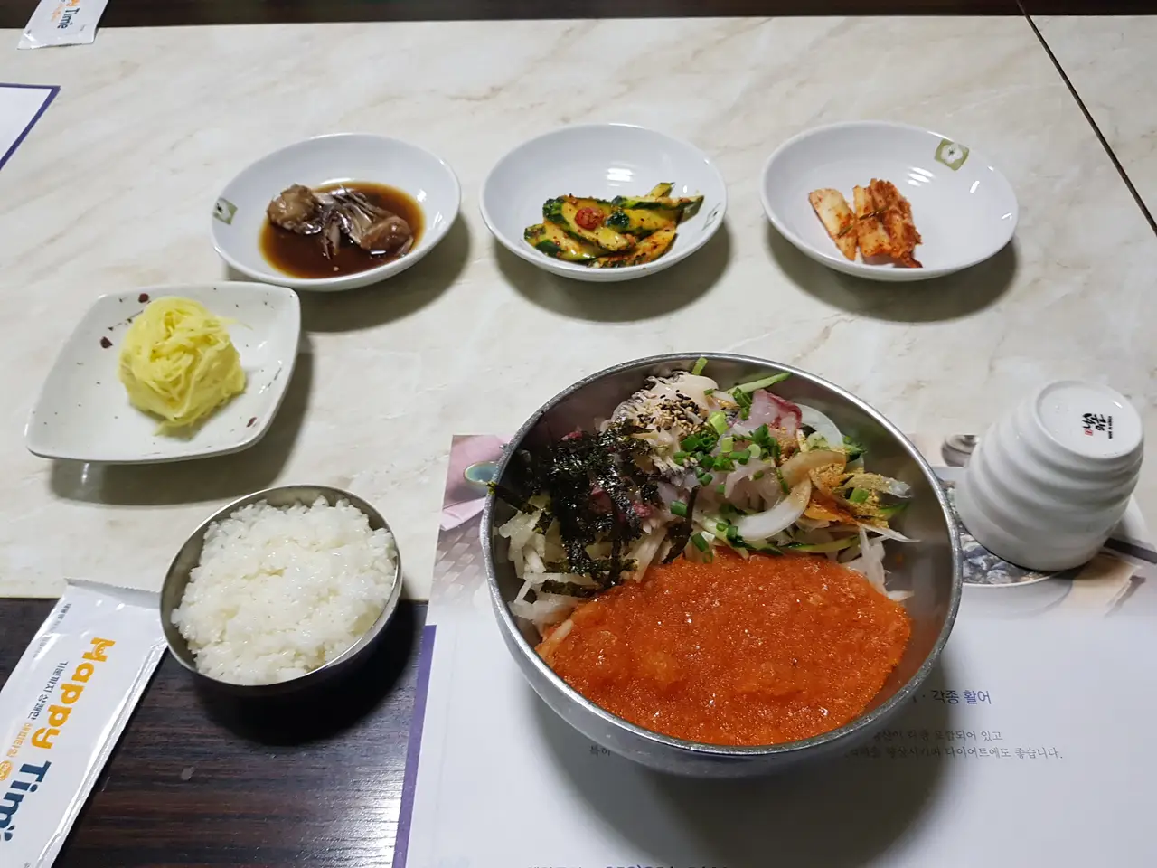(5점) 경산시 진량읍 신상리 기본에 충실한 물회 맛집 '금상 횟집' 작업 사진 6