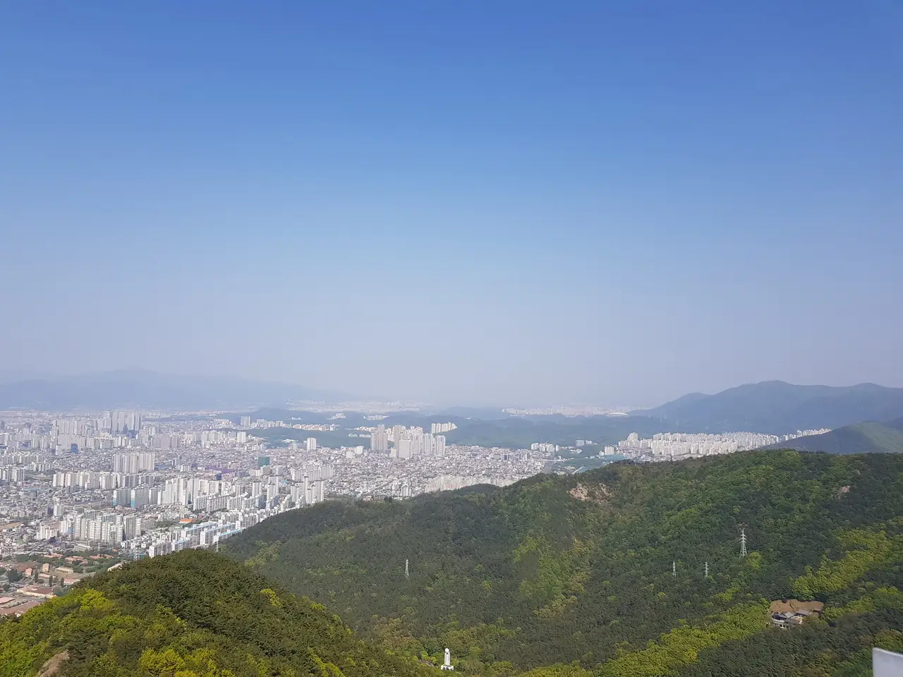 (앞산 등산 다이어트 1일차) 시작은 90kg입니다. 작업 사진 17
