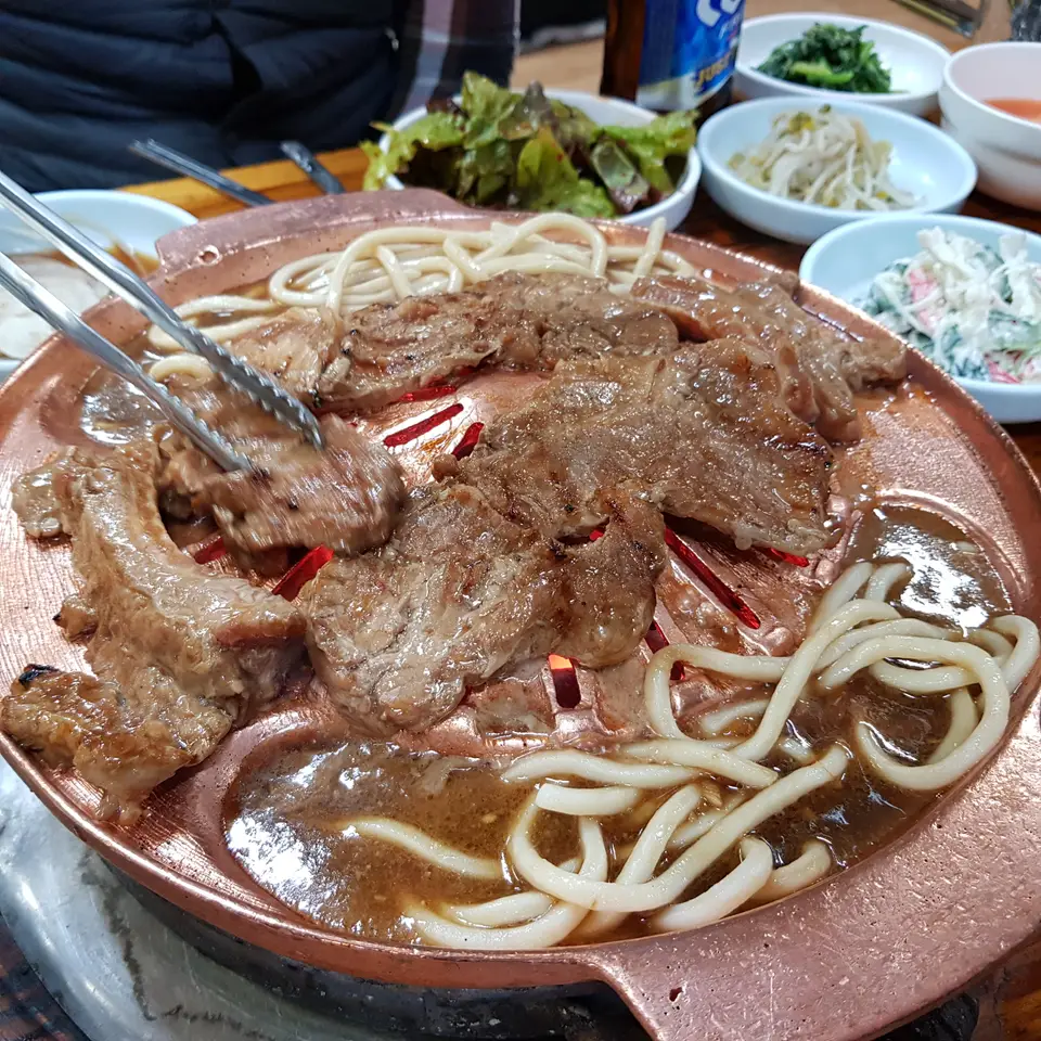 (5점) 대구 남구 봉덕동 양념우동과 함께 먹는 돼지갈비 맛집 '낙산가든' 작업 사진 2