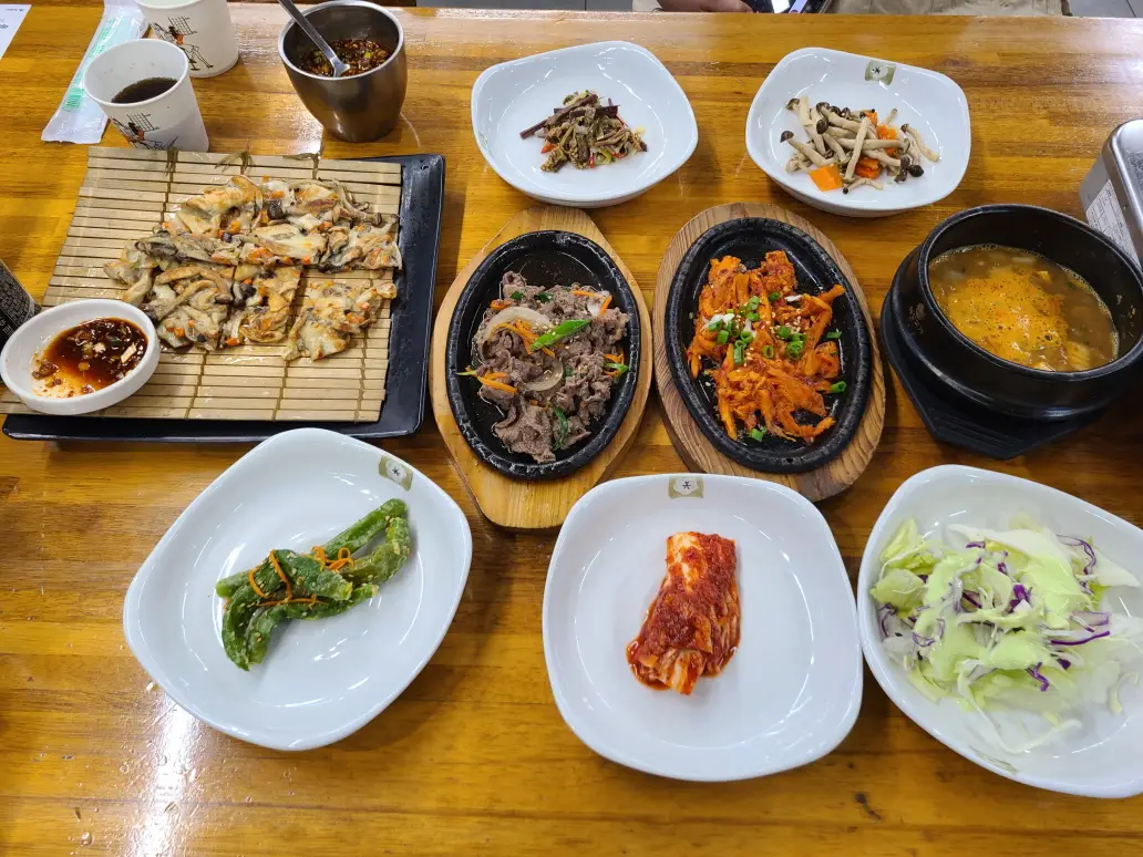 4점. 대구 팔공산 맛집. 고향식당 팔공본점. 곤드레 한상 후기. 작업 사진 2