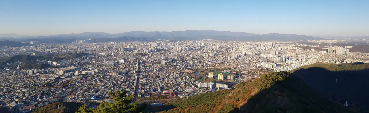 (4점) 대구 남구 앞산 케이블카. 케이블카 타고 올라간 앞산과 낙동강승전기념관 작업 사진 8