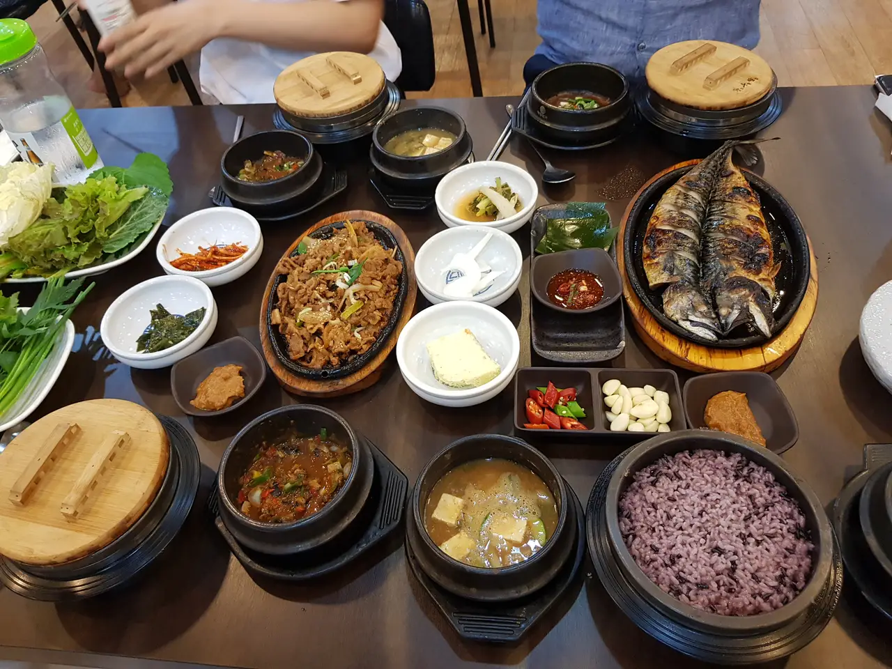 (5점) 대구 북구 동천동 칠곡3지구 다양하고 싱싱한 야채가 많은 우렁쌈밥 맛집 '황우쌈' 작업 사진 9