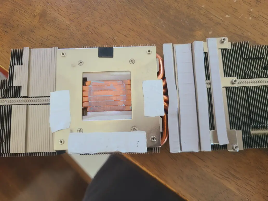 기가바이트 rtx2070 슈퍼 파손된 펜 교체. 알리에서 구매 방법. 작업 사진 8