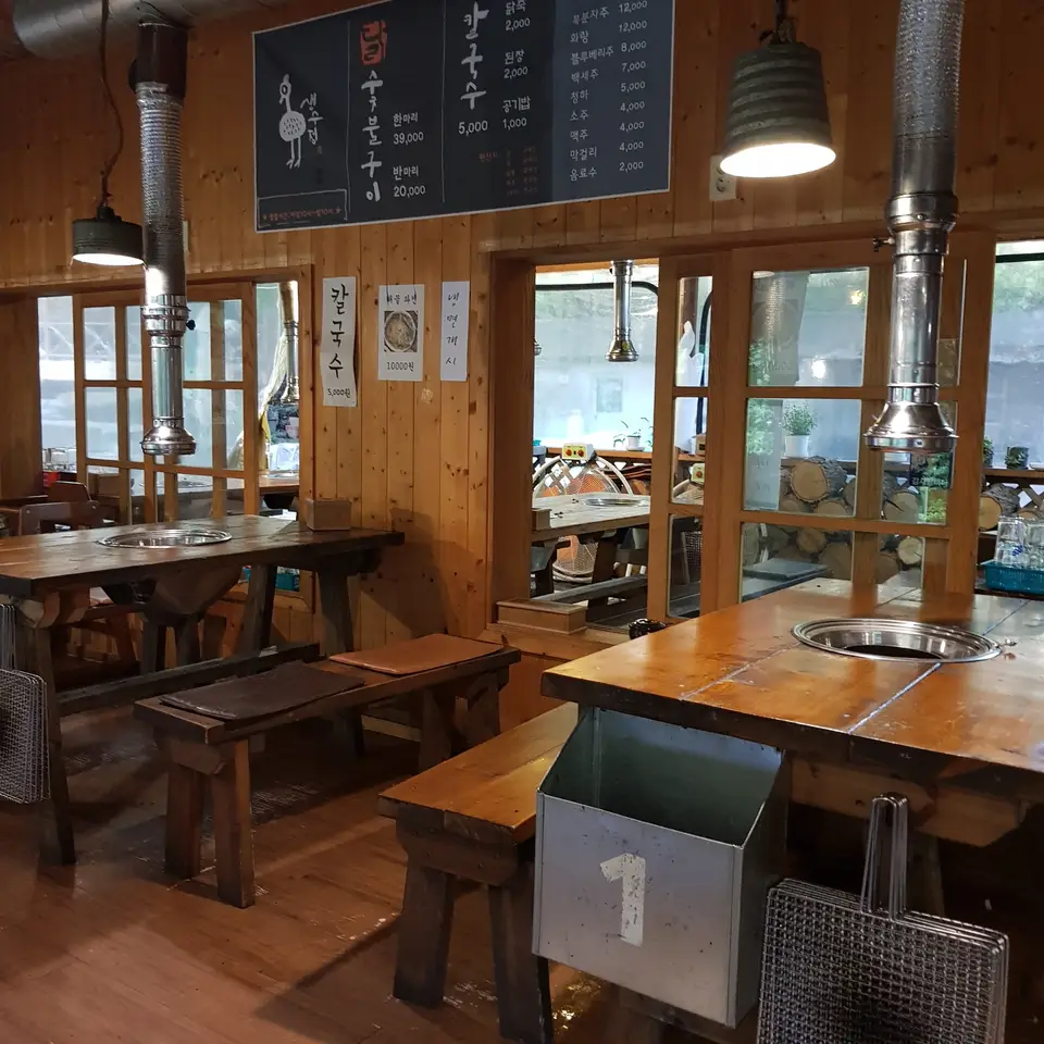 (3점) 대구 달성군 가창면 구워먹기 너무 힘든 숯불 닭고기 맛집 '생수정식당' 작업 사진 2