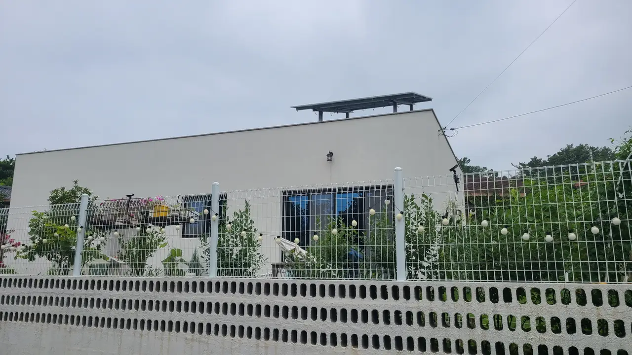 (정부지원 주택 태양광 설치 후기) 업체 선정 방법, 설치비, 전기요금 비교 작업 사진 7