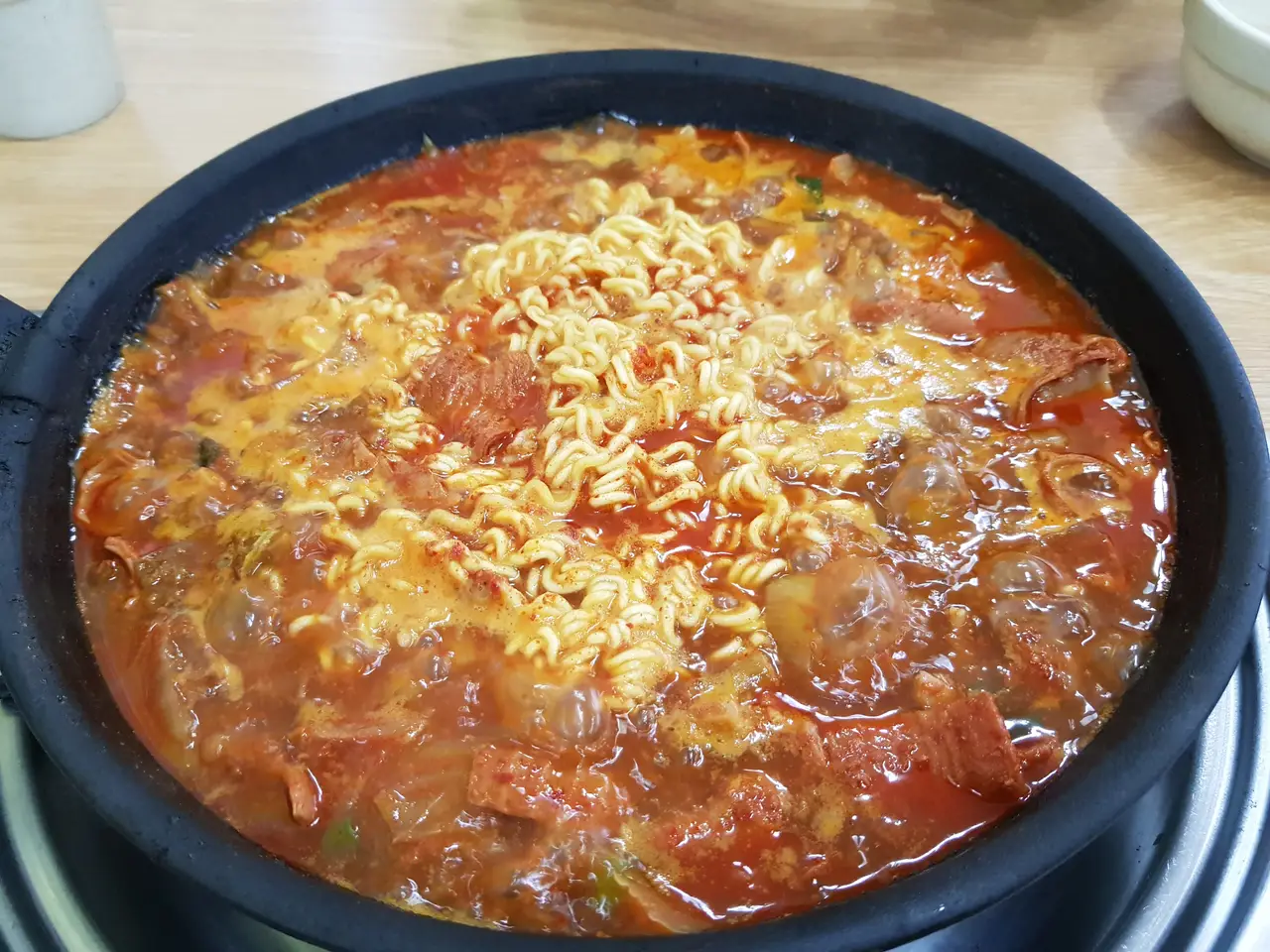별점4/5점. 경산 하양 곱창전골 맛집. 대한곱창. 작업 사진 4