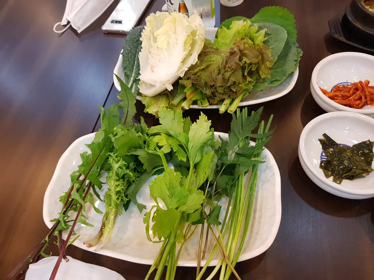 (5점) 대구 북구 동천동 칠곡3지구 다양하고 싱싱한 야채가 많은 우렁쌈밥 맛집 '황우쌈' 작업 사진 8