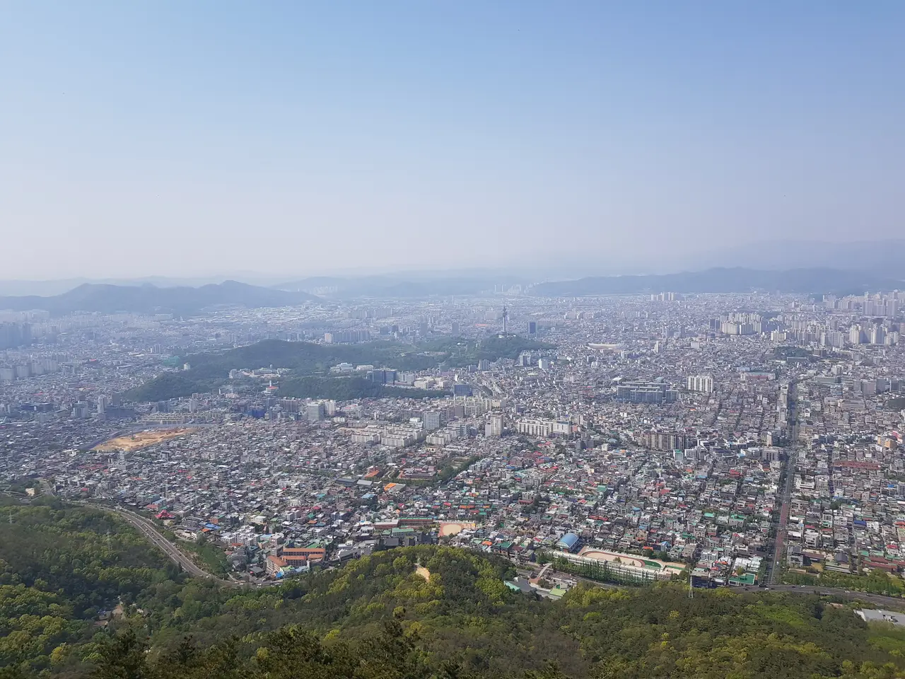 (앞산 등산 다이어트 1일차) 시작은 90kg입니다. 작업 사진 15
