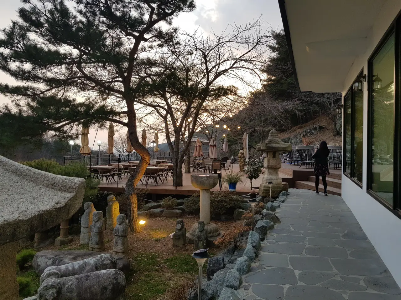 대구 달성군 대자연 속, 눈이 시원한 카페. 카페담. 작업 사진 3