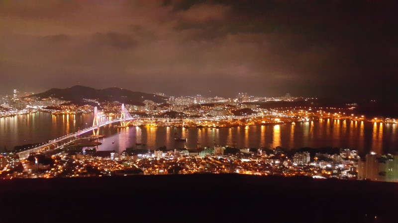 <부산 영도구 봉래산> 부산 야경 이쁜 곳 작업 사진 5