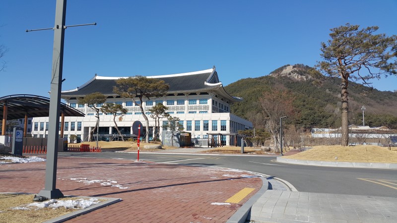 <경상북도 신도청> 새로 이전한 도청을 가보다.. 작업 사진 4