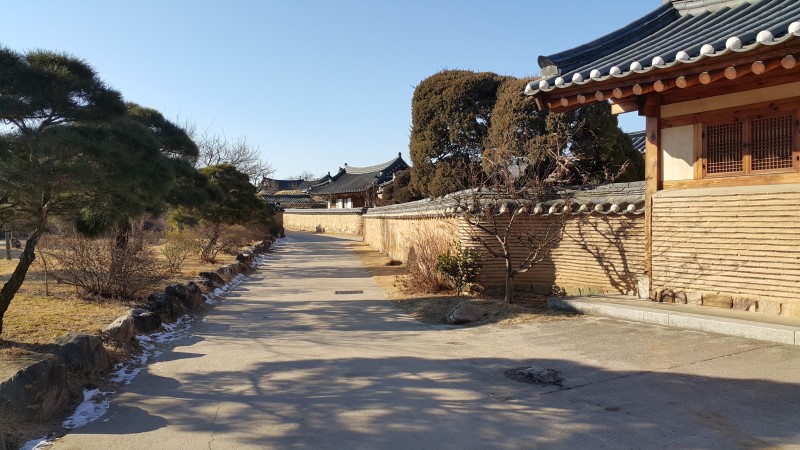 <안동 하회마을> 추운날 갔더니 얼굴이 떨어지는 줄... 작업 사진 5