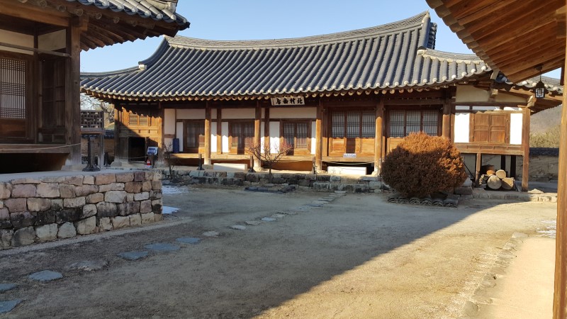 <안동 하회마을> 추운날 갔더니 얼굴이 떨어지는 줄... 작업 사진 14
