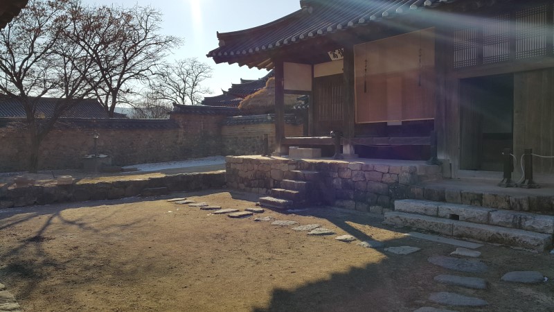 <안동 하회마을> 추운날 갔더니 얼굴이 떨어지는 줄... 작업 사진 15