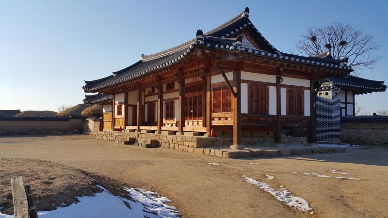 <안동 하회마을> 추운날 갔더니 얼굴이 떨어지는 줄... 작업 사진 20