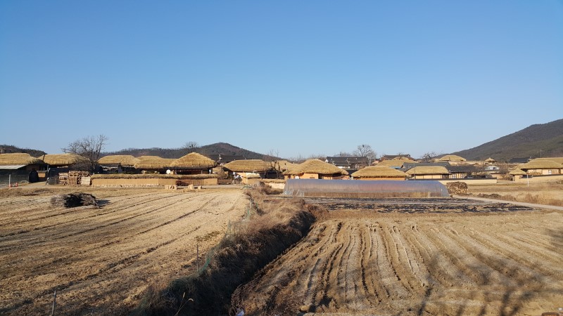 <안동 하회마을> 추운날 갔더니 얼굴이 떨어지는 줄... 작업 사진 21