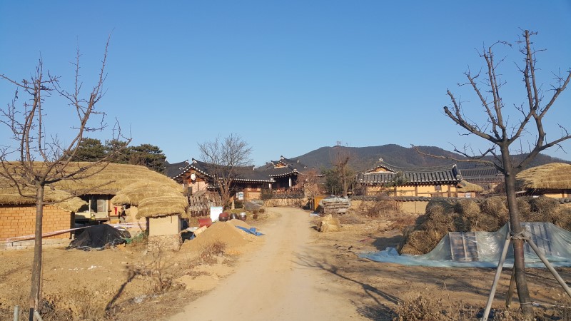 <안동 하회마을> 추운날 갔더니 얼굴이 떨어지는 줄... 작업 사진 26