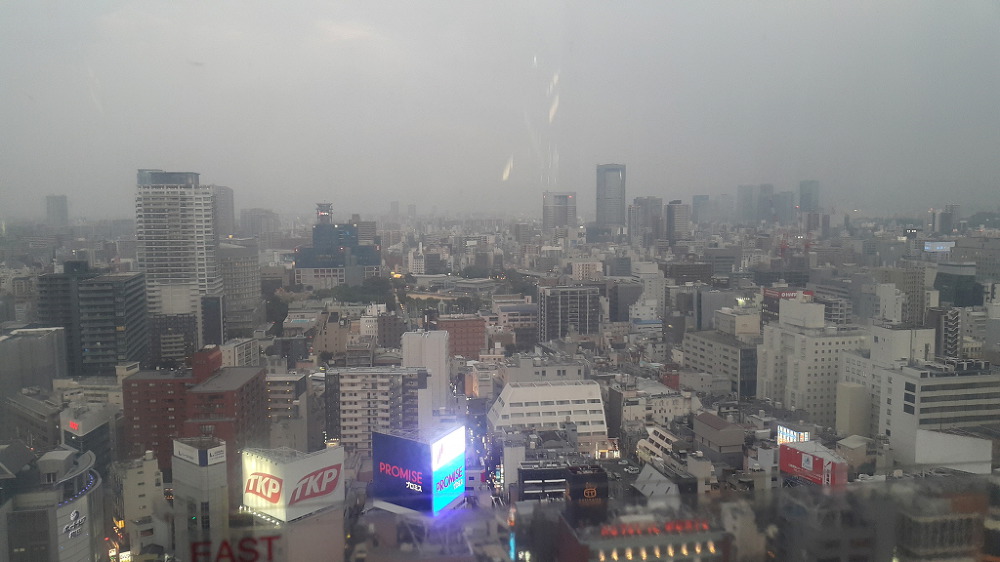 <일본 오사카 여행> 오사카성, 도톤보리, 리버크루즈, 구리코 네온, 헵파이브 대관람차, 우메다 스카이 공중정원 전망대 작업 사진 25