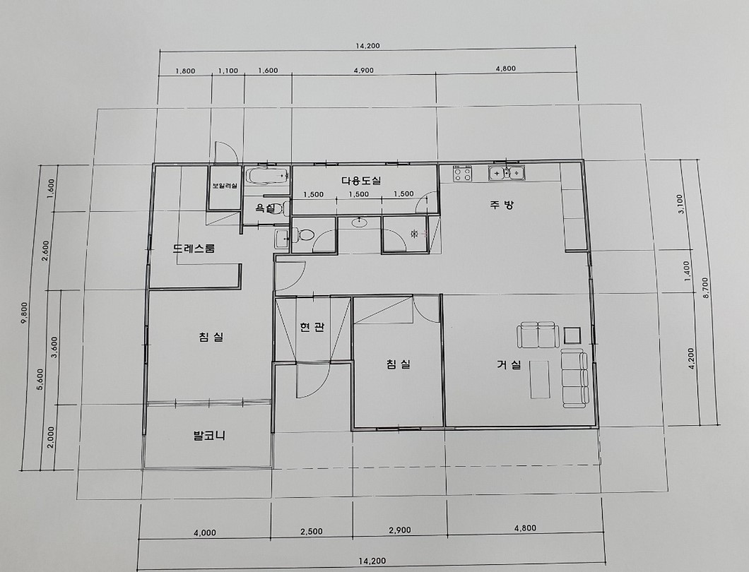 농촌에서 주택 짓기. 농촌주택개량사업. #1.농촌주택개량사업 신청 작업 사진 2