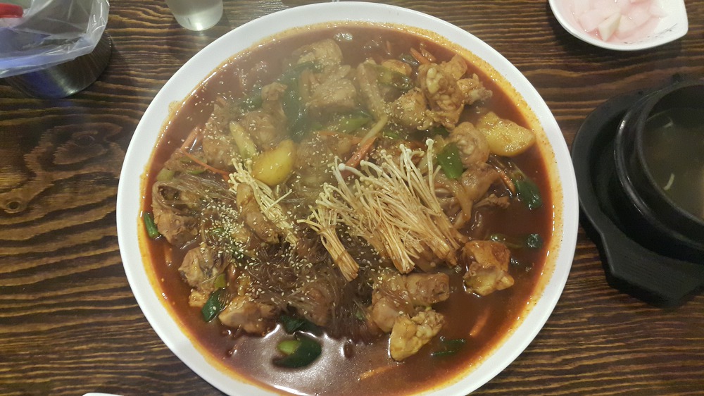 <경산 하양 하양역앞 \"야간열차\"> 매콤한 야채찜닭이 정말 맛있습니다. 작업 사진 5