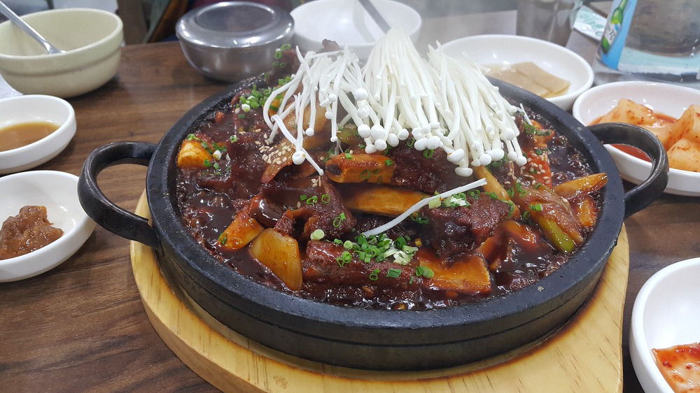 <경산 사동 \"한올면옥\"> 갈비탕을 먹을걸 괜히 갈비찜을 먹었네유.. 작업 사진 6