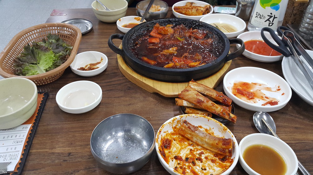 <경산 사동 \"한올면옥\"> 갈비탕을 먹을걸 괜히 갈비찜을 먹었네유.. 작업 사진 7