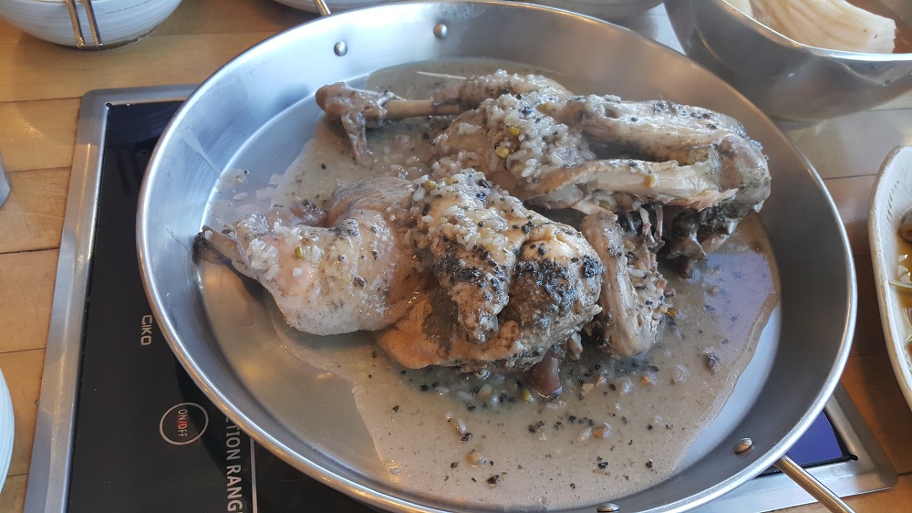 <대구 달성군 가창면 \"큰나무집궁중약백숙\"> 완전 배부르고 맛있게 먹은 백숙 작업 사진 9