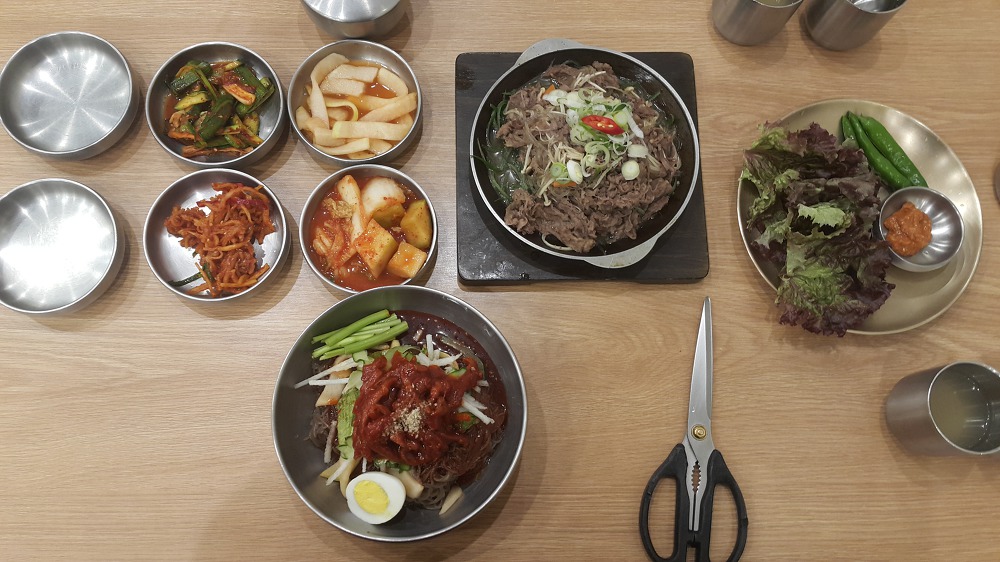 <대구 신세계백화점 \"강산면옥\"> 회냉면과 불고기의 많이 아쉬운 맛.. 작업 사진 5