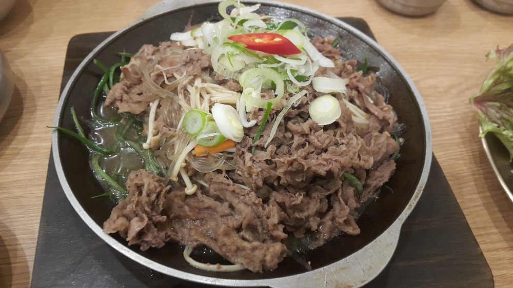 <대구 신세계백화점 \"강산면옥\"> 회냉면과 불고기의 많이 아쉬운 맛.. 작업 사진 6