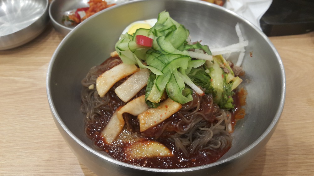 <대구 신세계백화점 \"강산면옥\"> 회냉면과 불고기의 많이 아쉬운 맛.. 작업 사진 8