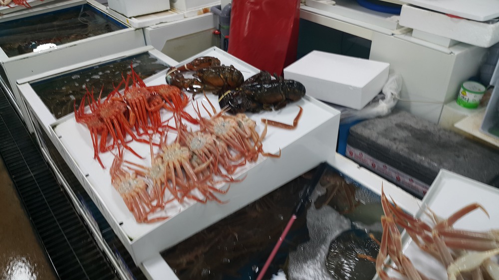 <영덕 강구 \"동광어시장\"> 대게철이라고 해서 영덕까지 왔습니다. 작업 사진 3