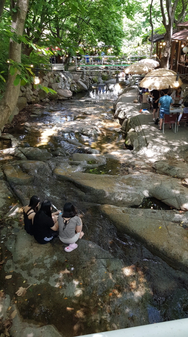 (4점) 경산시 와촌면 팔공산 계곡옆 백숙 맛집. '개울가식당' 작업 사진 3